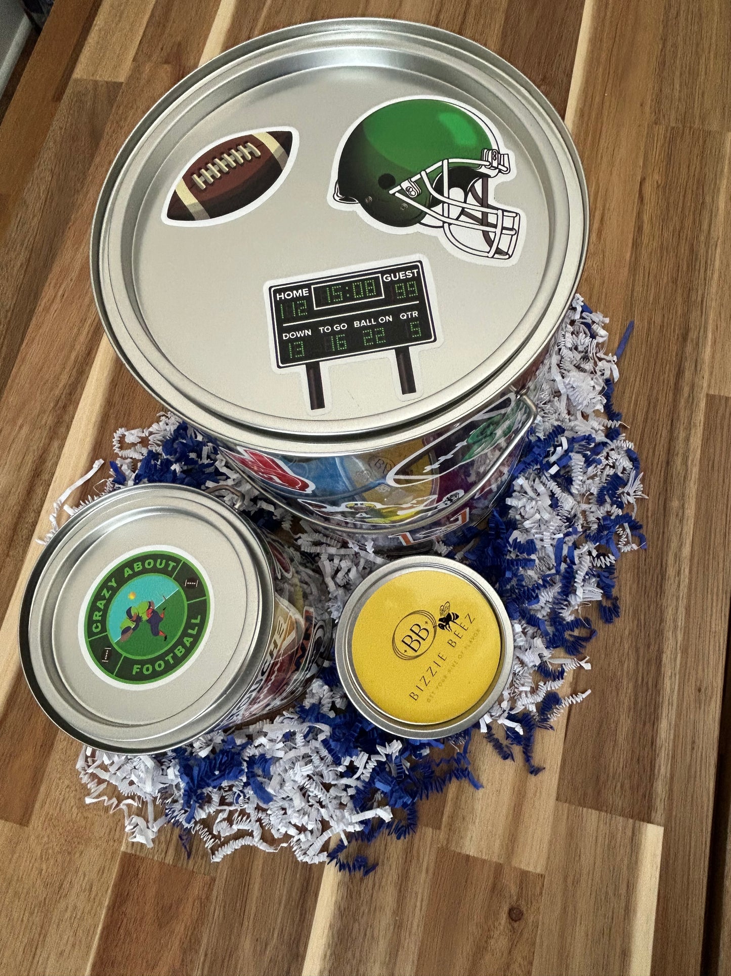 Bizzie's Football Duo Buckets