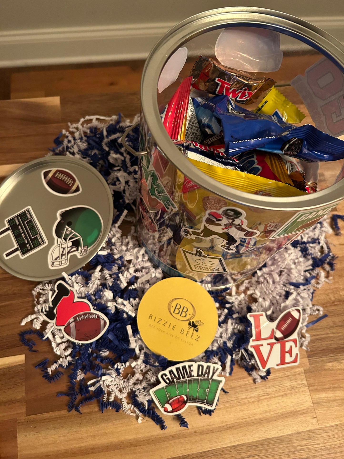 Bizzie Beezz Football Bucket